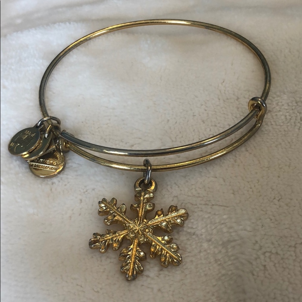 Alex And Ani Snowflake Bangle